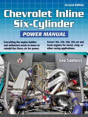 cover image of Chevrolet Inline Six-Cylinder Power Manual